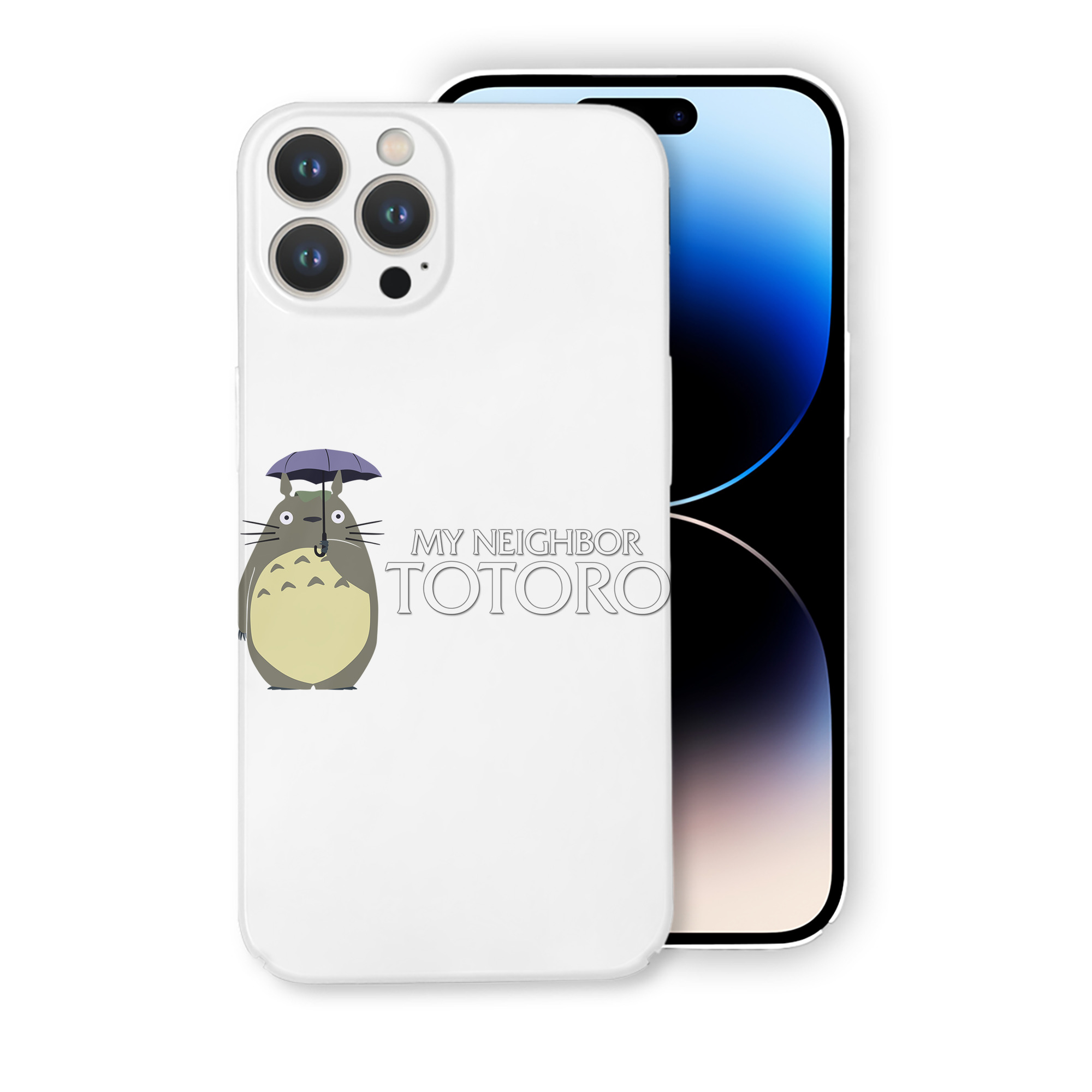 （画像用） となりのトトロ 草壁メイ 草壁サツキ My Neighbor Totoro Satsuki Kusakabe Mei Kusakabe 【iPhone 14シリーズ対応】ハードケース